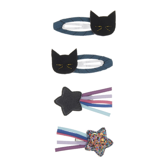[MIMI&amp;LULA] SPOOKY CAT CLIP PACK Hair Accessories Hairpin Hair Clip 