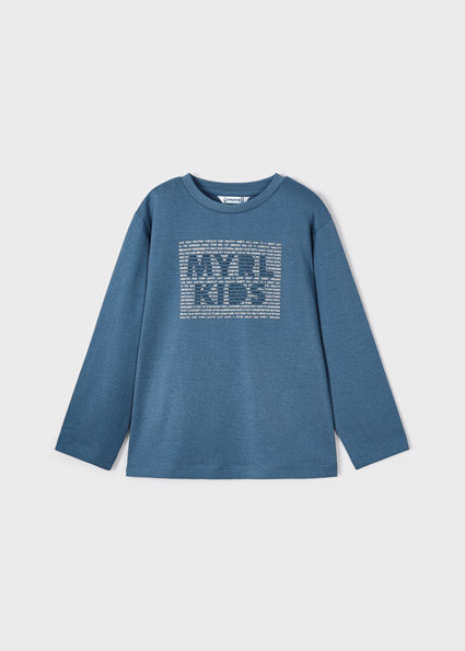 mayoral kids logo t-shirt