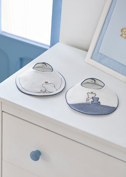 Mayoral Boys Cotton Bib Bear