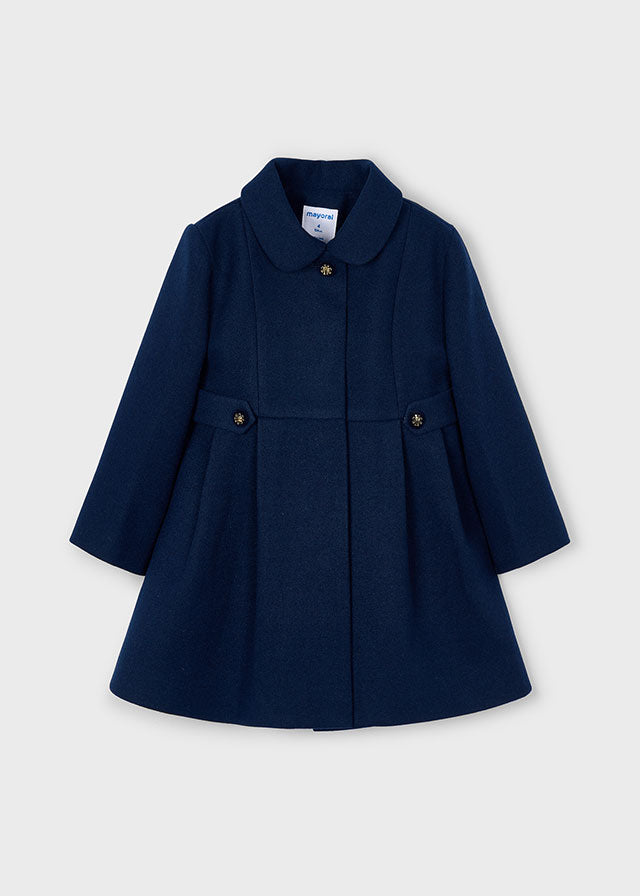 Mayoral　マヨラル　Woolen Coat　Navy