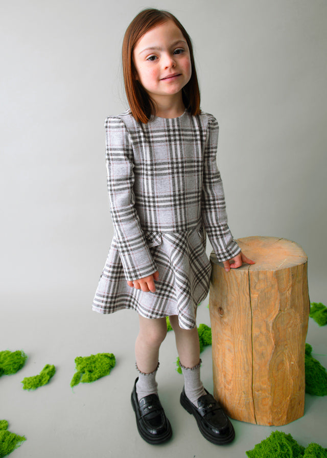 Mayoral　マヨラル　Knit dress　Silver