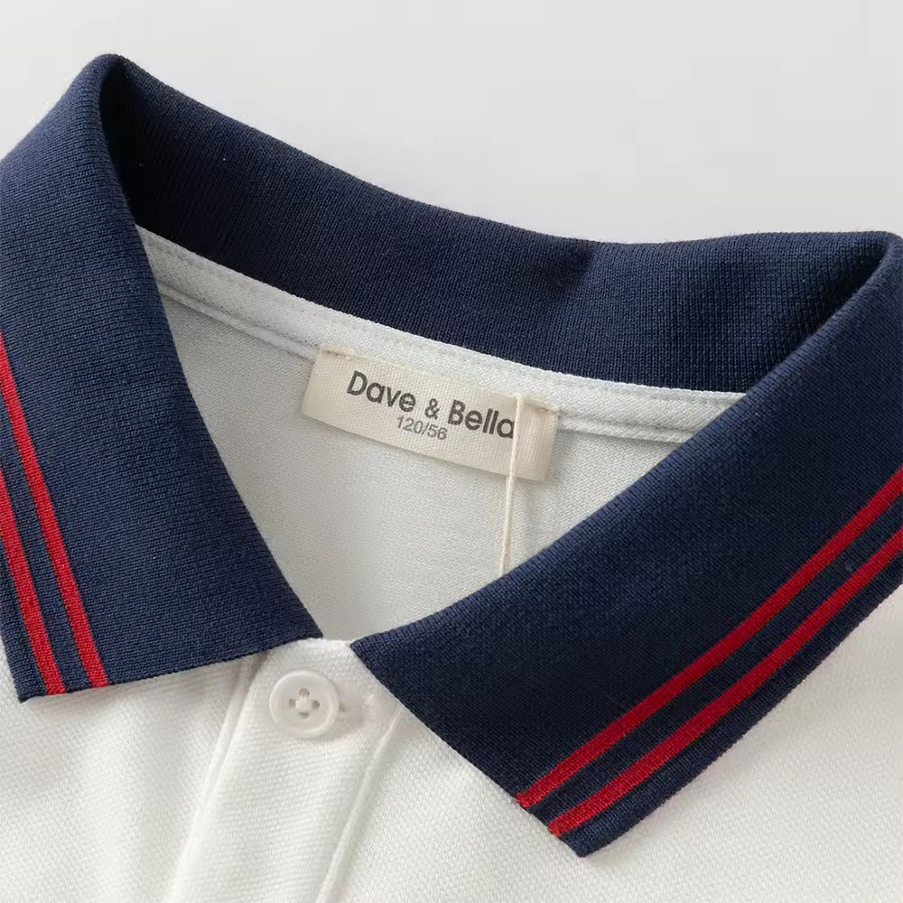 【予約】dave&bella デイブベラ　ボーイズポロシャツ　DK3253258