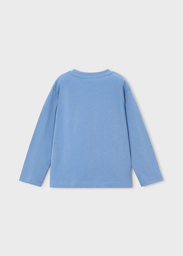 Mayoral マヨラル　L/s basic t-shirt　ロゴロンＴ　レイン