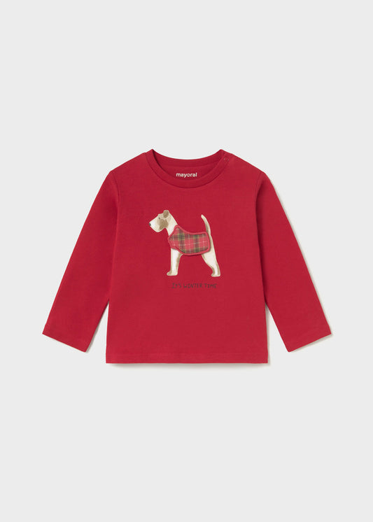 Mayoral マヨラル L/s t-shirt applique play