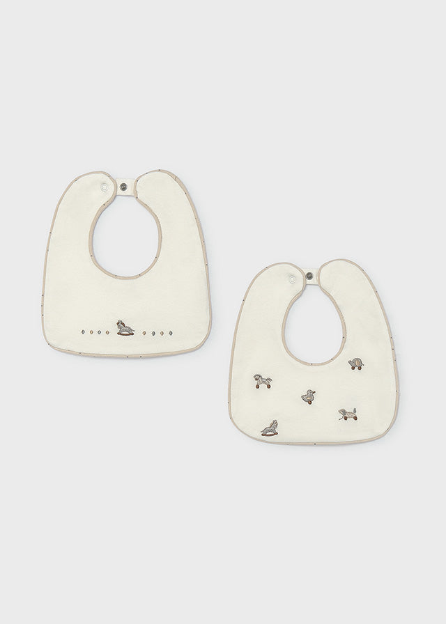 Mayoral　マヨラル　2 bibs set　スタイ　木馬