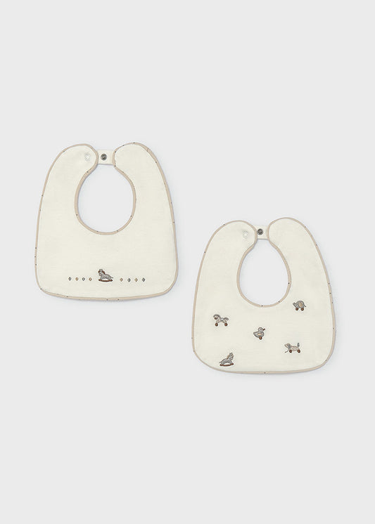 Mayoral　マヨラル　2 bibs set　スタイ　木馬