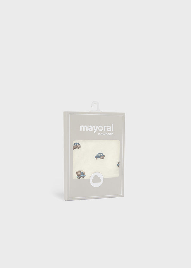 Mayoral　マヨラル　2 bibs set　スタイ　くるま　汽車