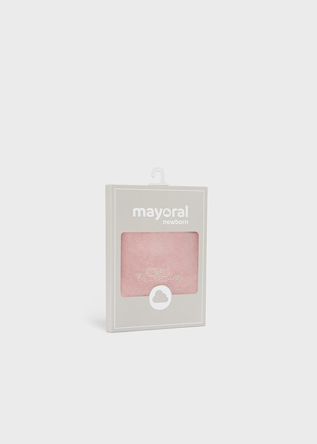 Mayoral　マヨラル　2 bibs set　スタイ　リボン　うさぎ　ピンク