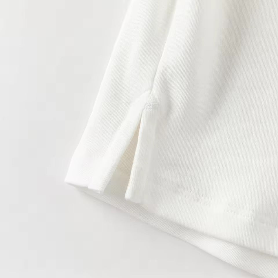 【予約】dave&bell デイブベラ　ボウタイ付きゾウアップリケシャツ　DB1261055