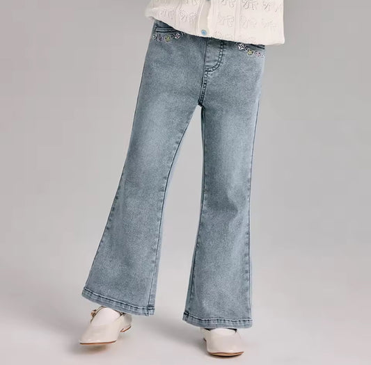 【予約】dave&bella デイブベラ　フレアデニムパンツ　DK1260988