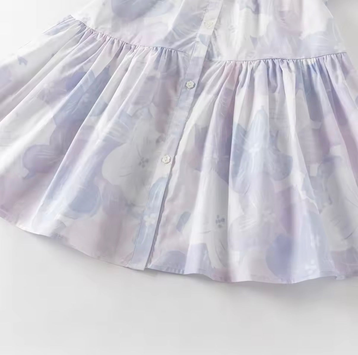 【予約】dave&bella デイブベラ　パープルフローラルワンピース　DK2261553