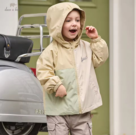 【予約】dave&bella デイブベラ　ブロッキングカラーアウター　DB1260896