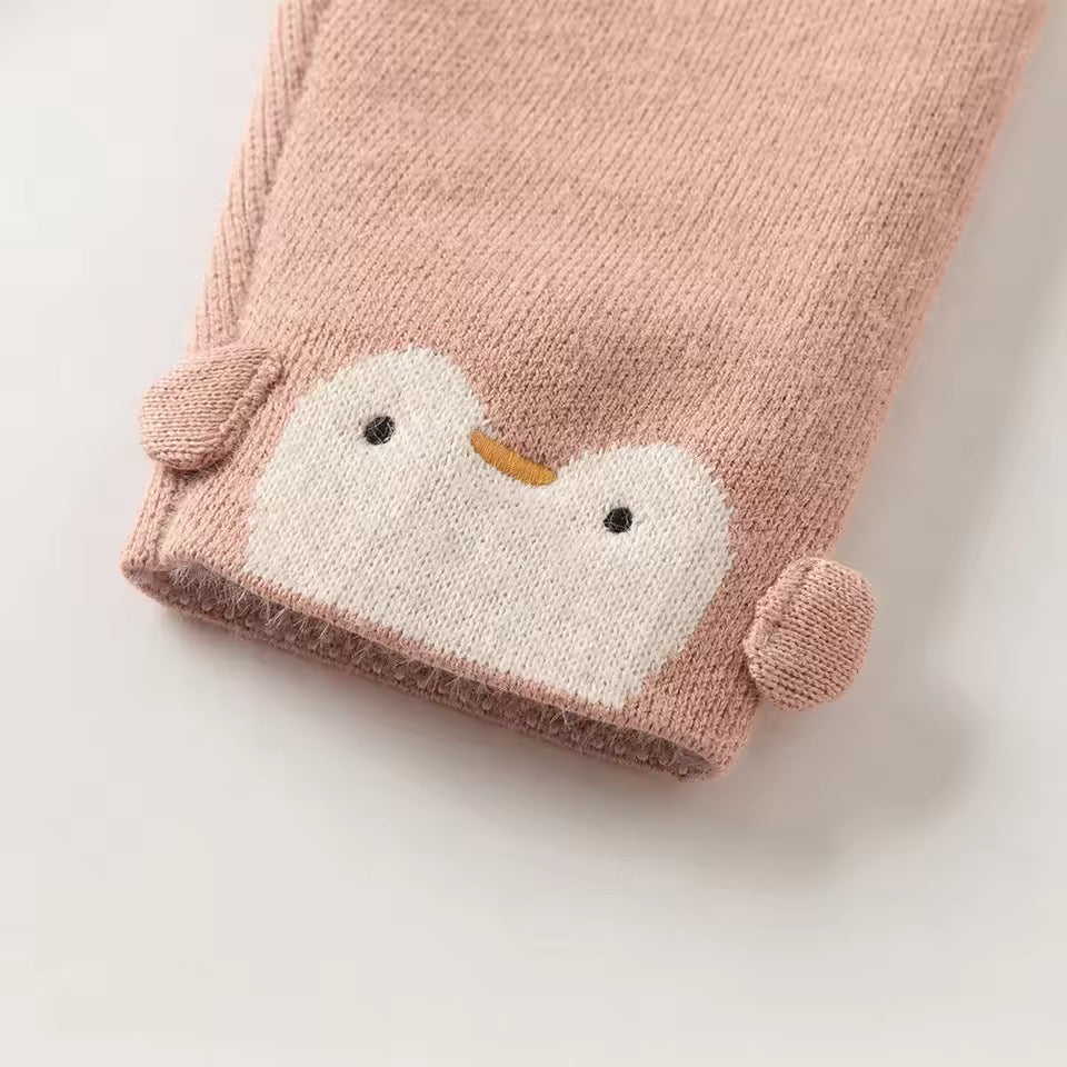 dave&bella　デイブベラ　裏起毛アニマルレギンス　DB4254943