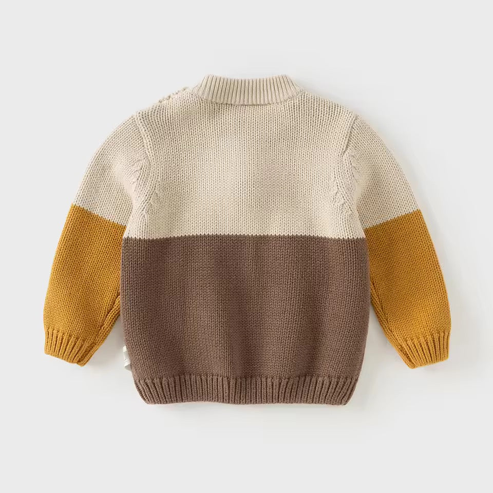 【予約】dave&bella デイブベラ　わんちゃんデザインニット　DB4243152