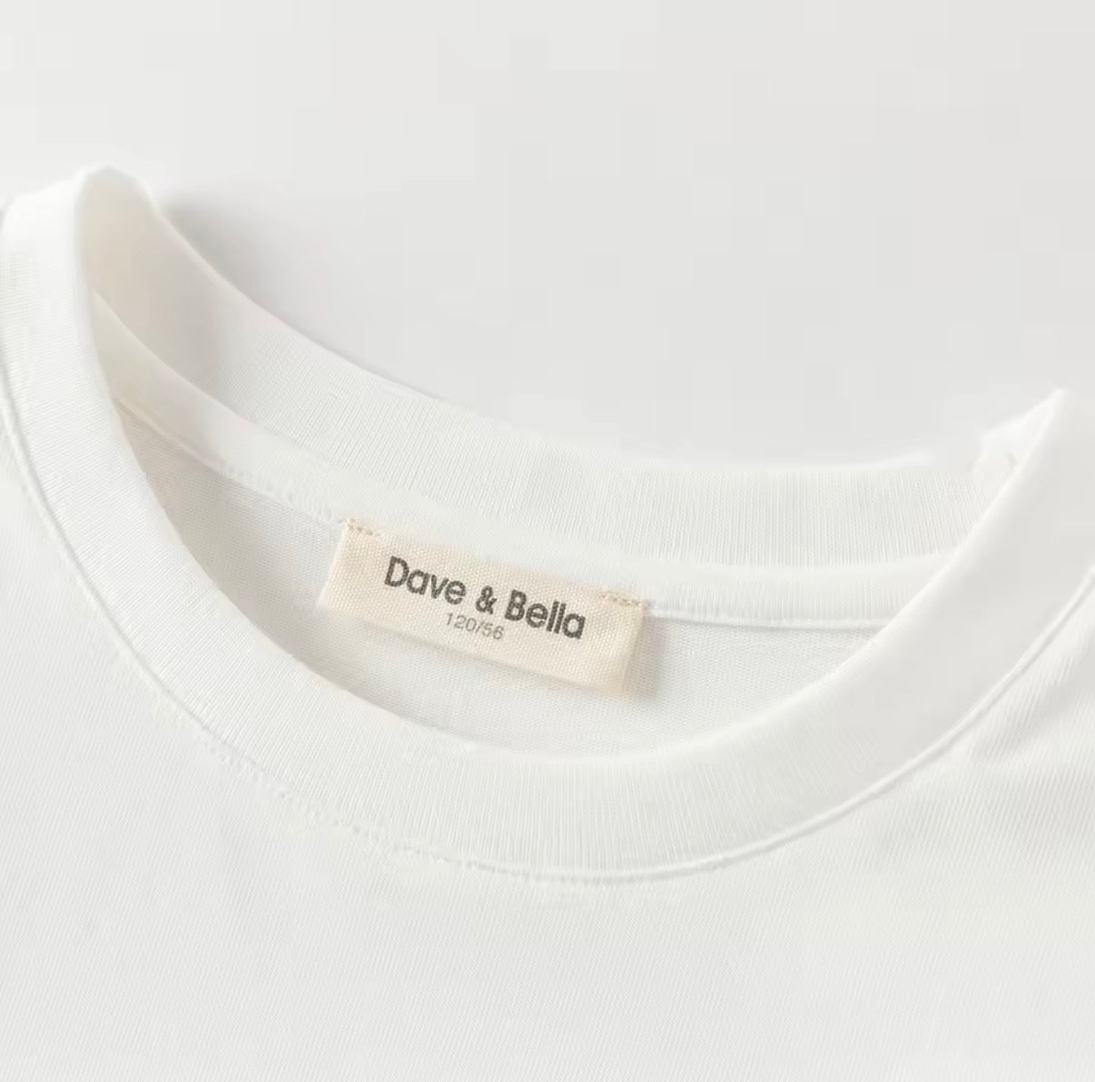 【予約】dave&bella デイブベラ　イラストパフスリーブトップス　DK2261555