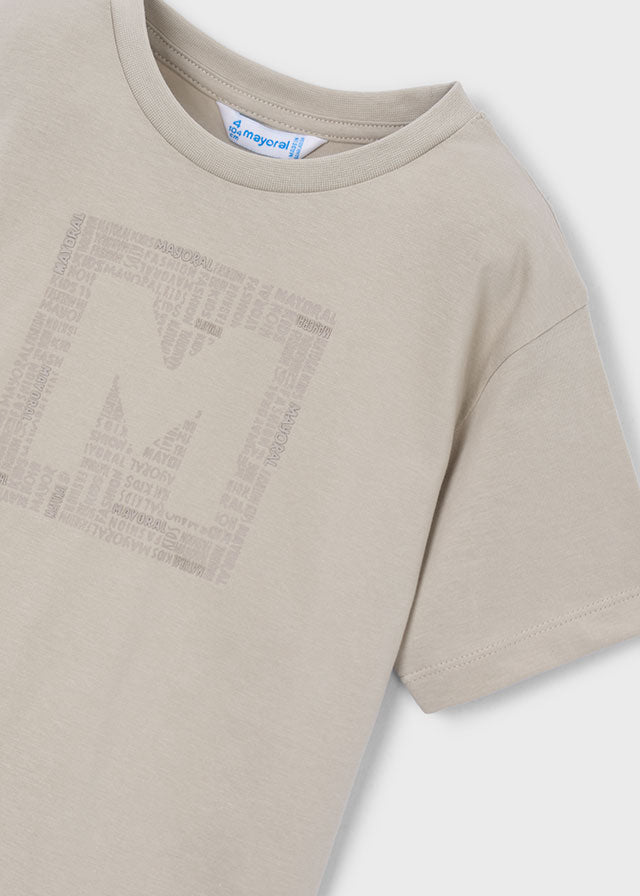 Mayoral　マヨラル　キッズロゴTシャツ　ストーン
