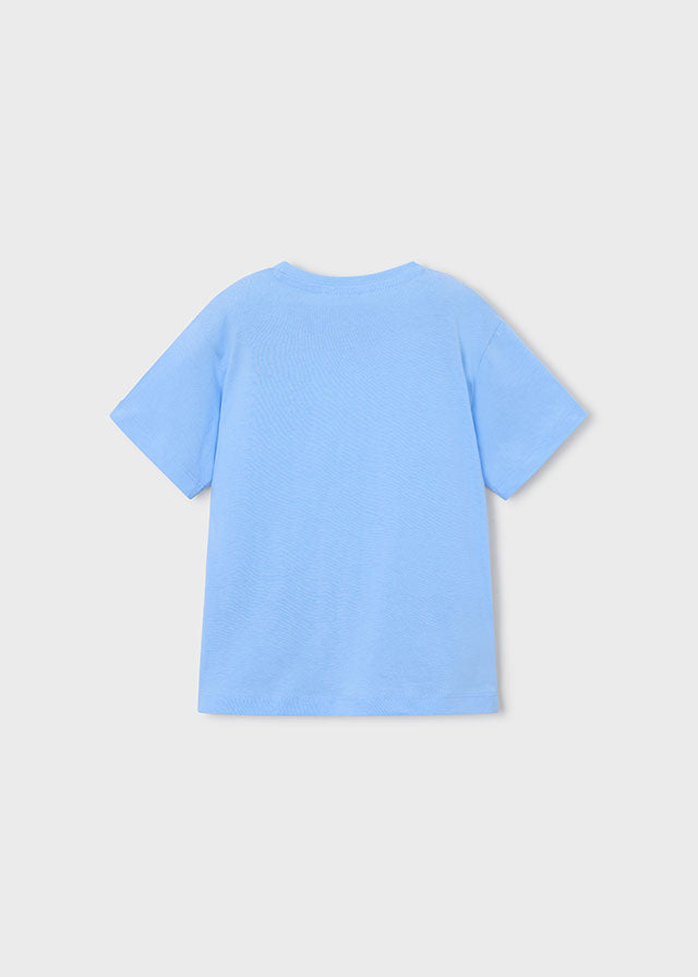 Mayoral　マヨラル　キッズロゴTシャツ　スカイブルー