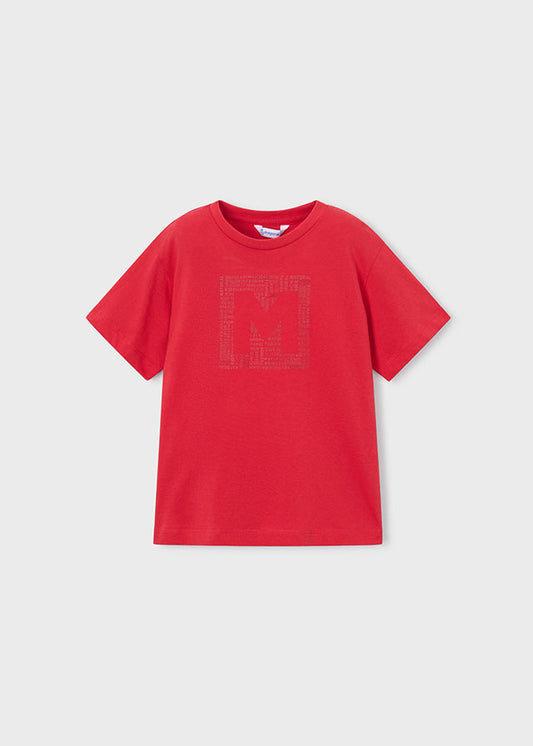 Mayoral　マヨラル　キッズロゴTシャツ　トマト