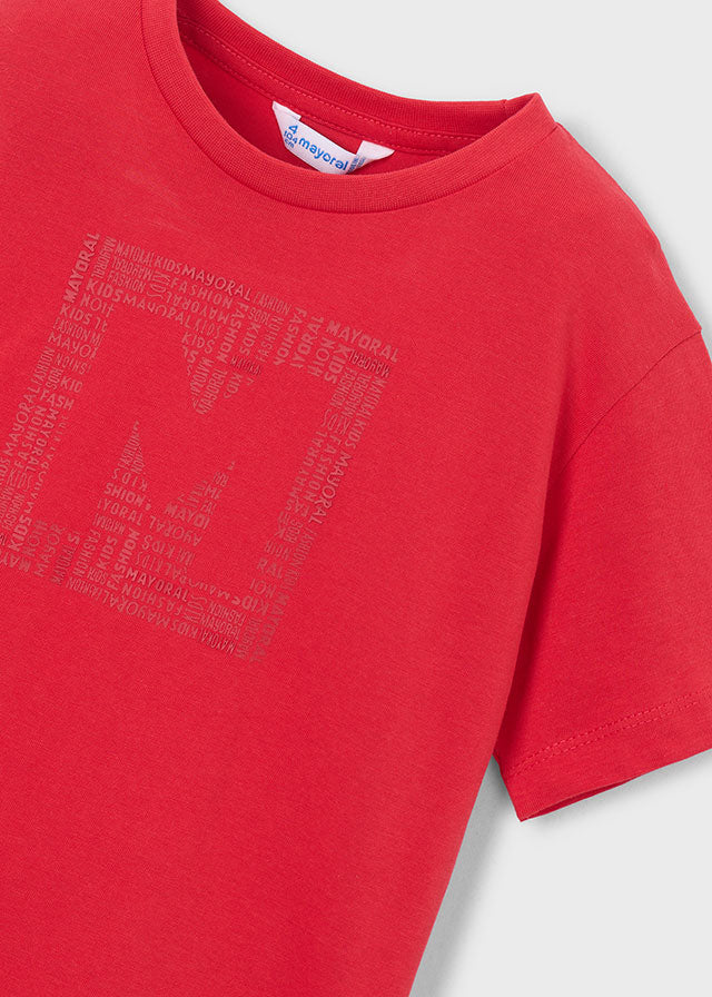 Mayoral　マヨラル　キッズロゴTシャツ　トマト