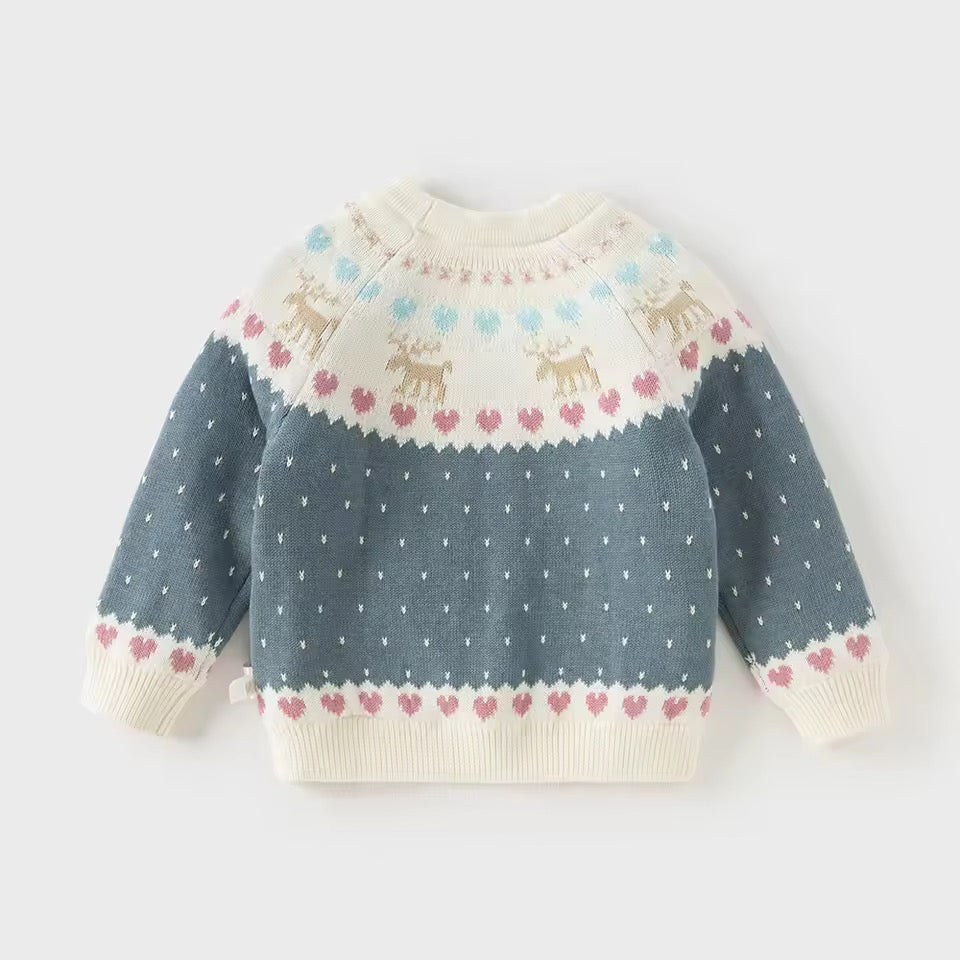 【予約】dave&bella デイブベラ　ウィンターデザインニット　DB4254729