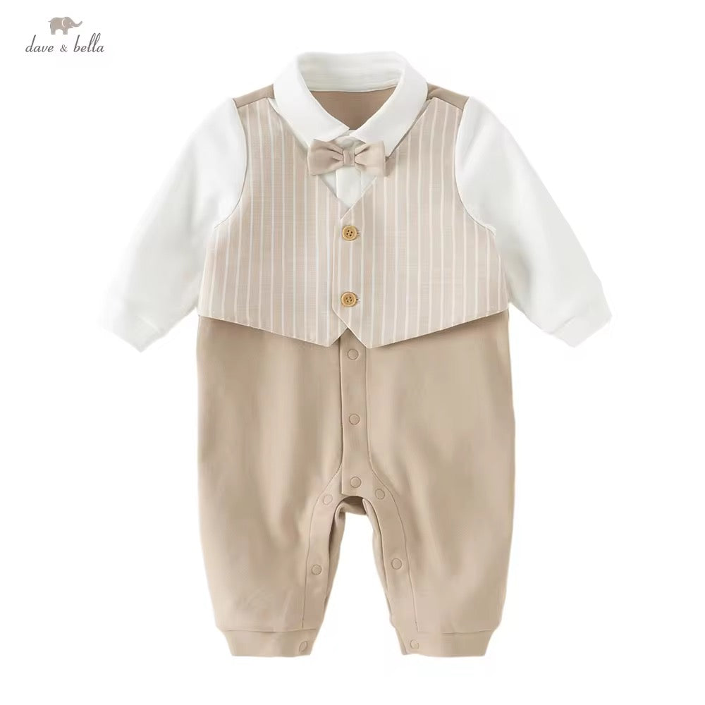 【予約】dave&bella デイブベラ　おめかしロンパース　DB1262005