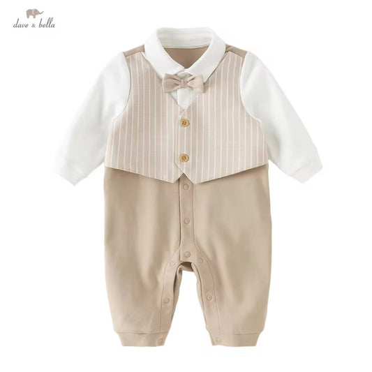 【予約】dave&bella デイブベラ　おめかしロンパース　DB1262005