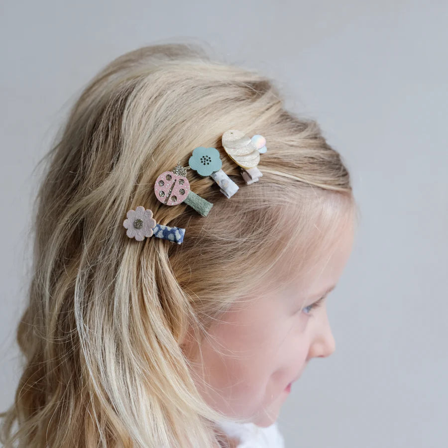 MIMI＆LULA　Bee and ladybird mini clips