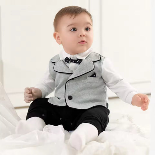 【予約】dave&bella　デイブベラ　おめかしロンパース　DB1261784