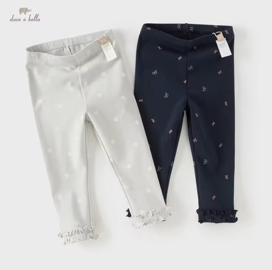 【予約】dave&bella デイブベラ　総柄レギンス　DB1260325