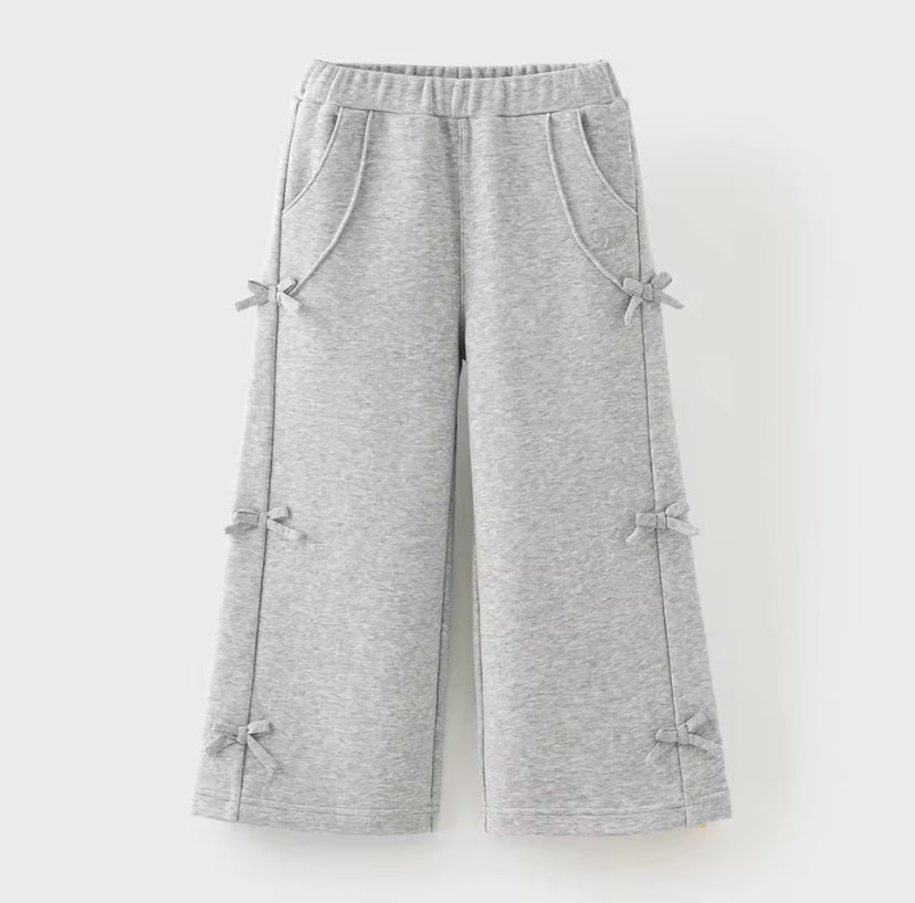 【予約】dave&bella　デイブベラ　サイドリボンジャージーパンツ　DK1260343