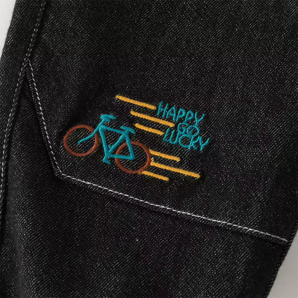 【予約】dave&bella デイブベラ　自転車刺繍パンツ　DB3252802