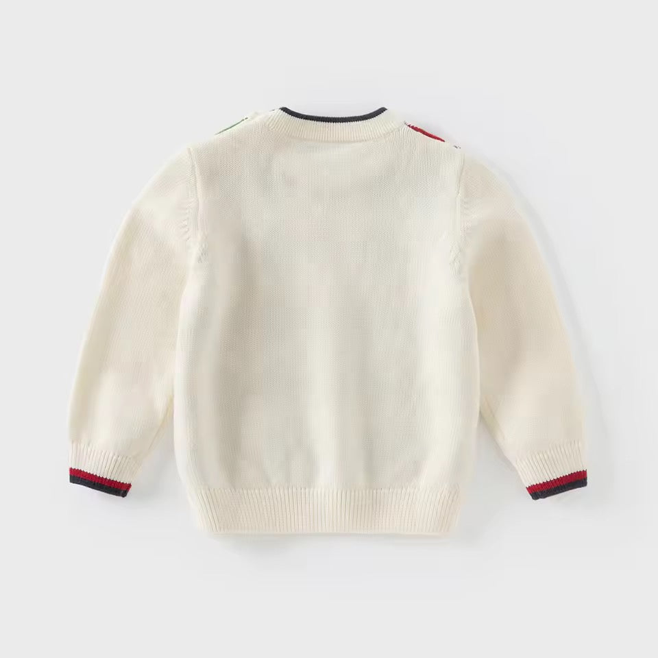 【予約】dave&bella　デイブベラ　カラフルアーガイルニット　DB4243330