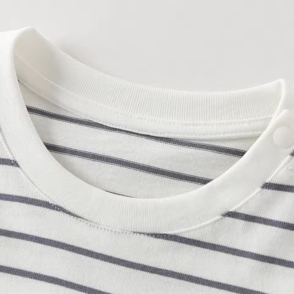 【予約】dave&bella デイブベラ　ユニコーンアップリケボーダーロンT　DB1260893