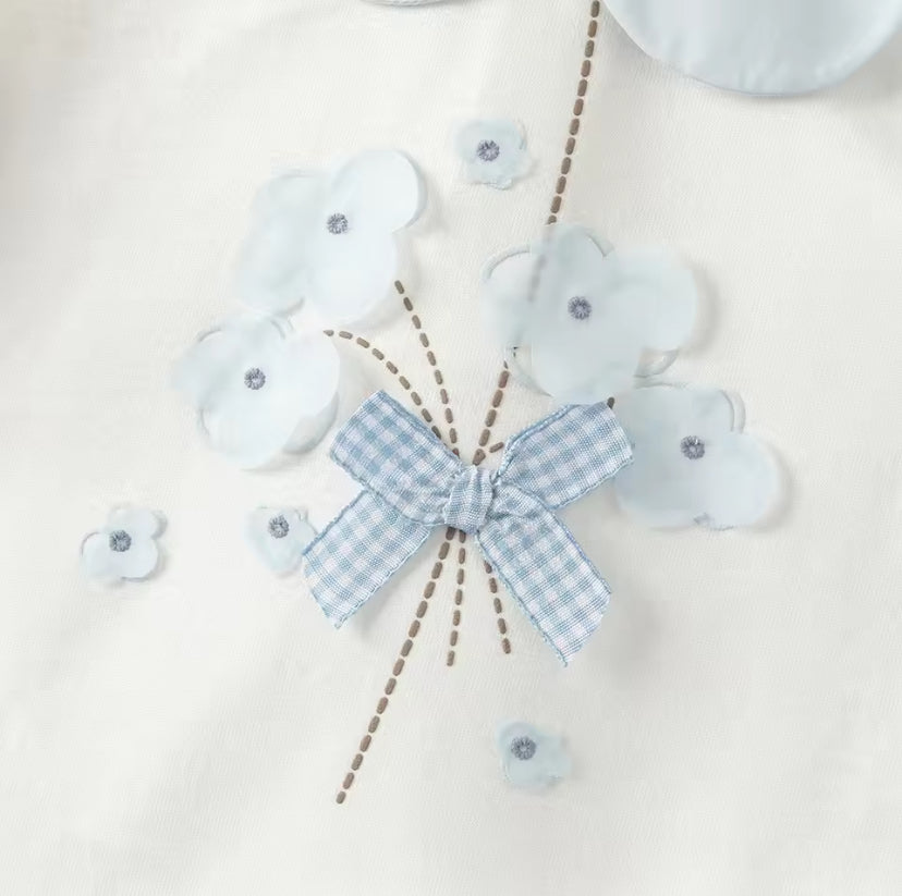 【予約】dave&bella デイブベラ　フラワーモチーフトップス　DB1260349