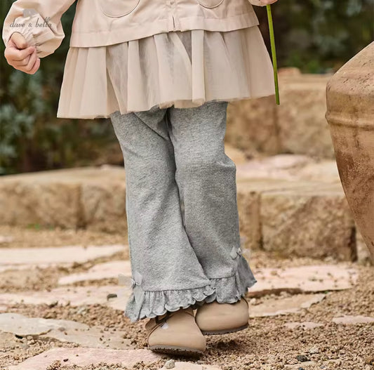 【予約】dave&bella デイブベラ　裾フリルフレアパンツ　DB1260386