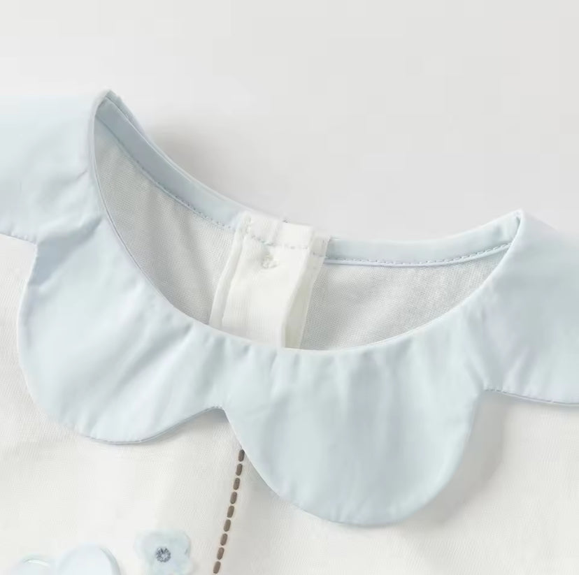 【予約】dave&bella デイブベラ　フラワーモチーフトップス　DB1260349