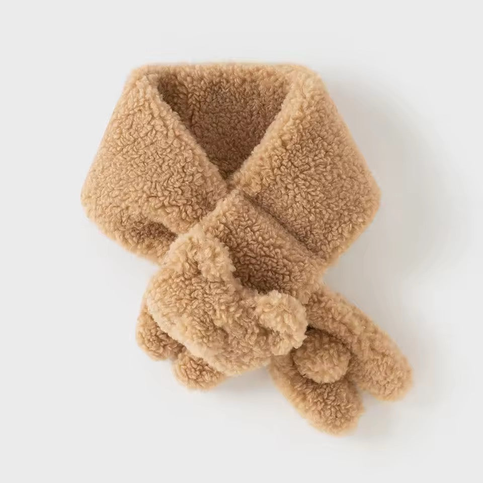 【予約】dave&bella デイブベラ　アニマルもこもこマフラー　DB4253999