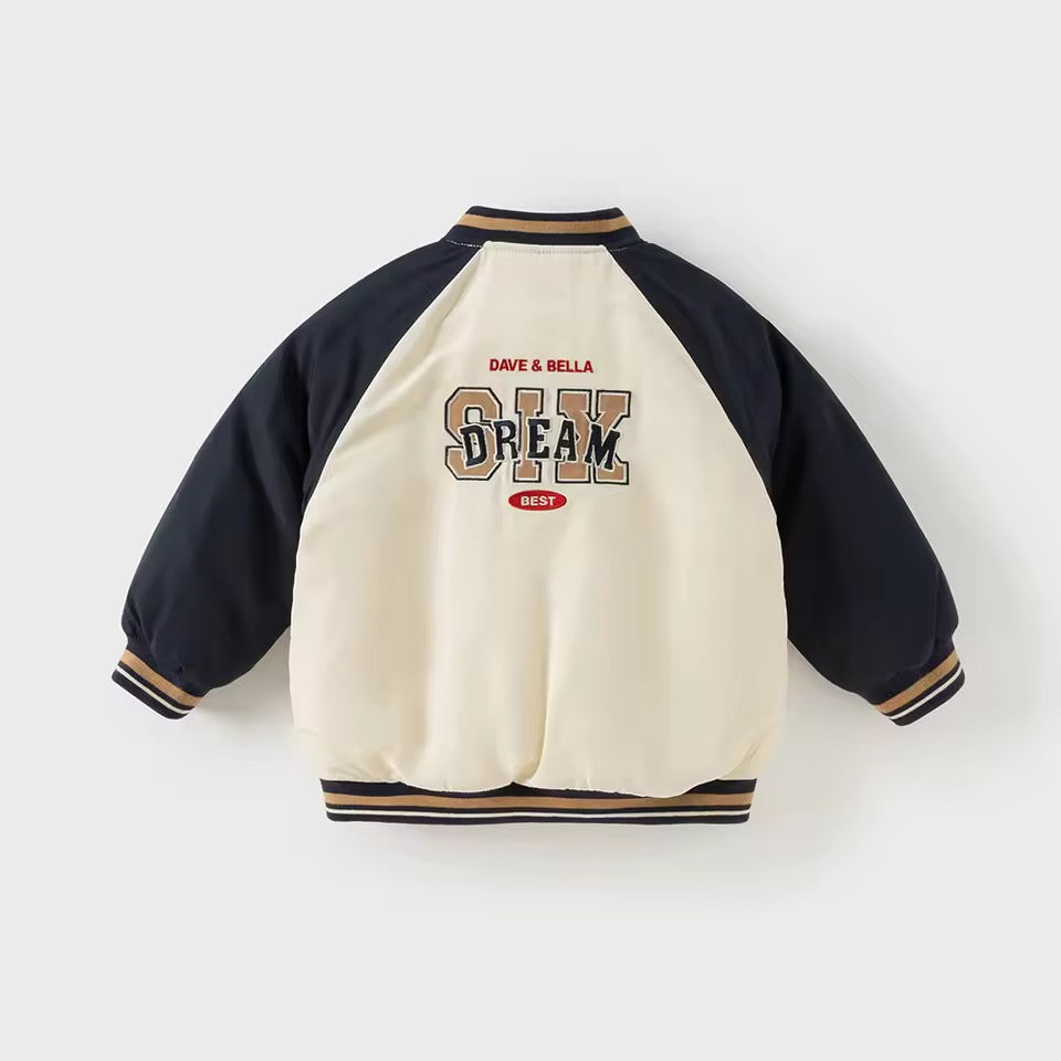 【予約】dave&bella デイブベラ　スタジャンデザインアウター　DB4253707