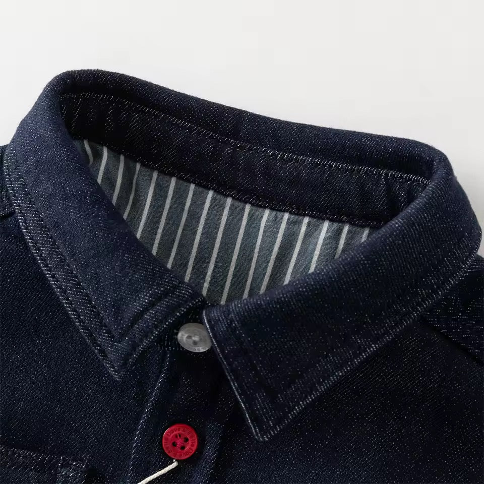 【予約】dave&bella デイブベラ　刺繍デニムシャツ　DB1260524