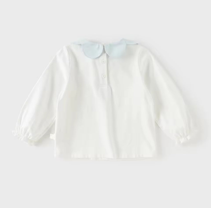 【予約】dave&bella デイブベラ　フラワーモチーフトップス　DB1260349