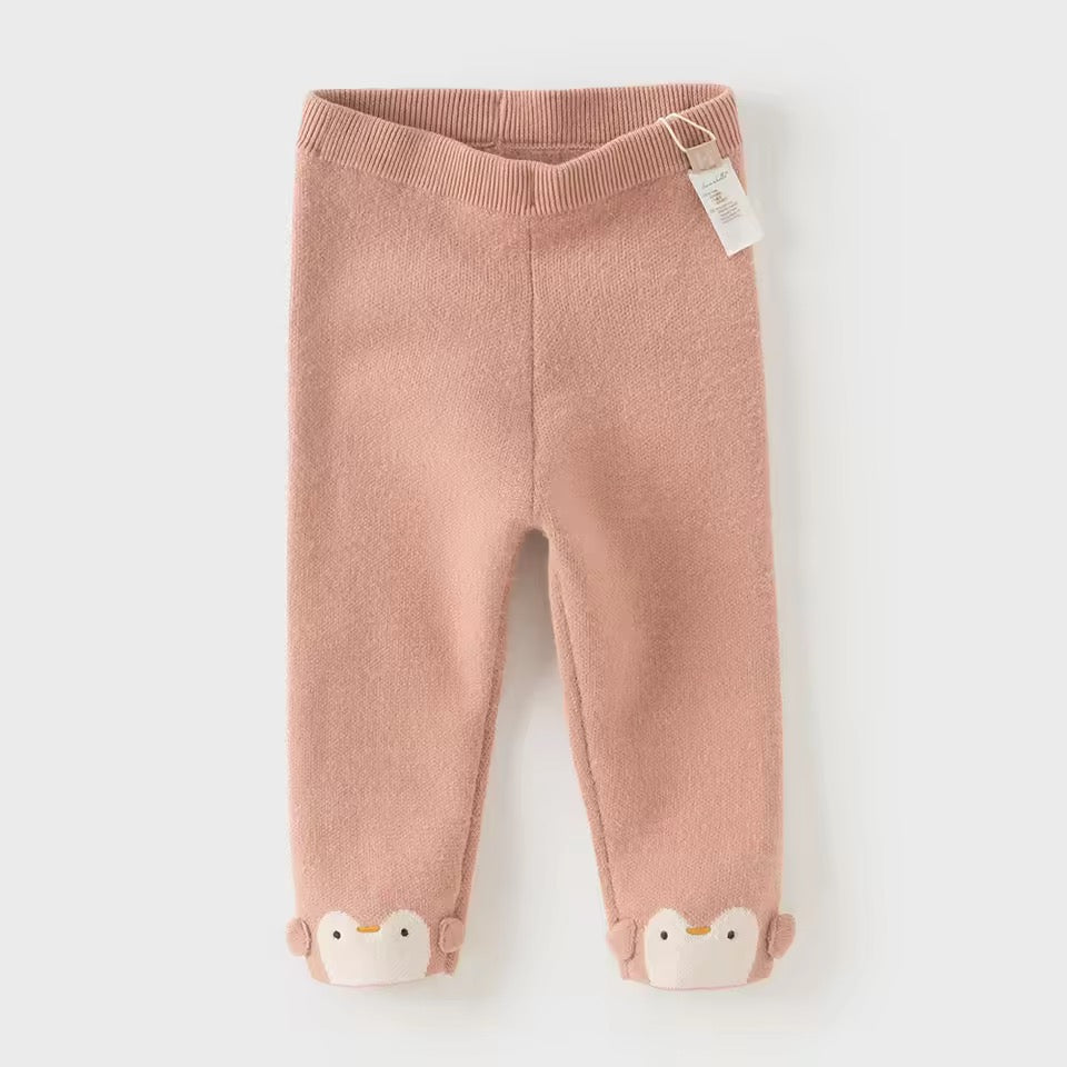 dave&bella　デイブベラ　裏起毛アニマルレギンス　DB4254943