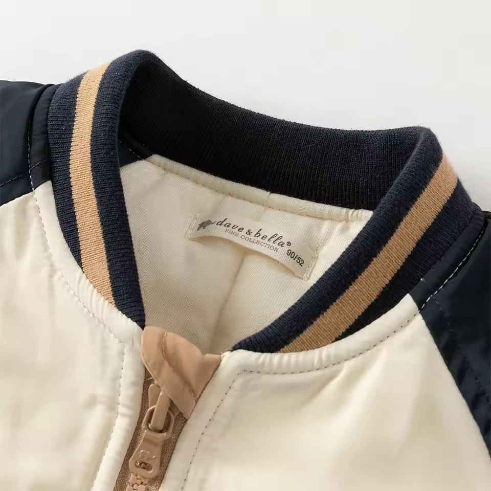 【予約】dave&bella デイブベラ　スタジャンデザインアウター　DB4253707