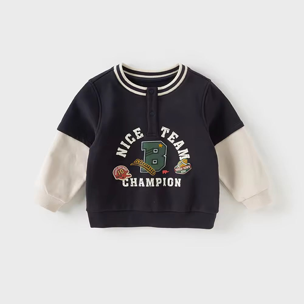 【予約】dave&bella デイブベラ　ラグビーデザイントップス　DB3252465