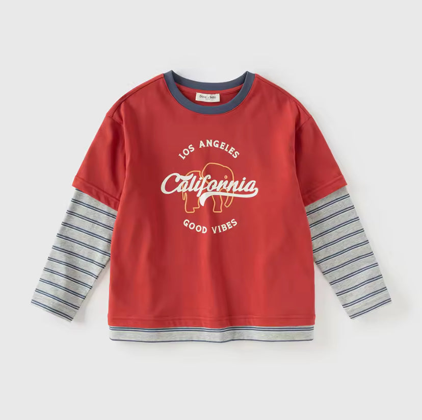 【予約】dave&bella デイブベラ　レイヤードトップス　DK1260219