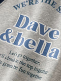 【予約】dave&bella　デイブベラ　ベースボールデザインジップアップブルゾン　DK1248335