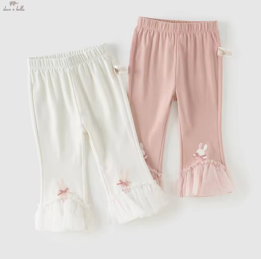 【予約】dave&bella デイブベラ　裾チュールレギンス　DB2261518