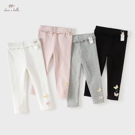 【予約】dave&bella　デイブベラ　ちょうちょモチーフ付きレギンス　DB1260247