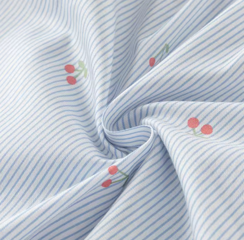 【予約】dave&bella デイブベラ　さくらんぼデザインブラウス　DB1260817