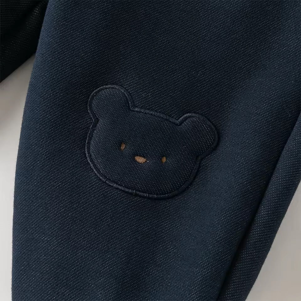 【予約】dave&bella デイブベラ　くまデザインあったかパンツ　DB4253910