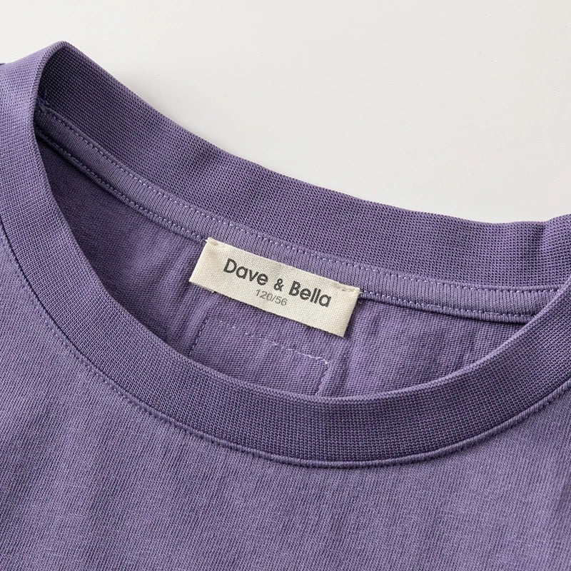 【予約】dave&bella デイブベラ　アニマルアップリケTシャツ　DK2241164